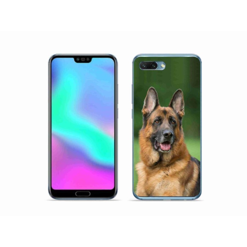 Gélový kryt mmCase na mobil Honor 10 - nemecký ovčiak