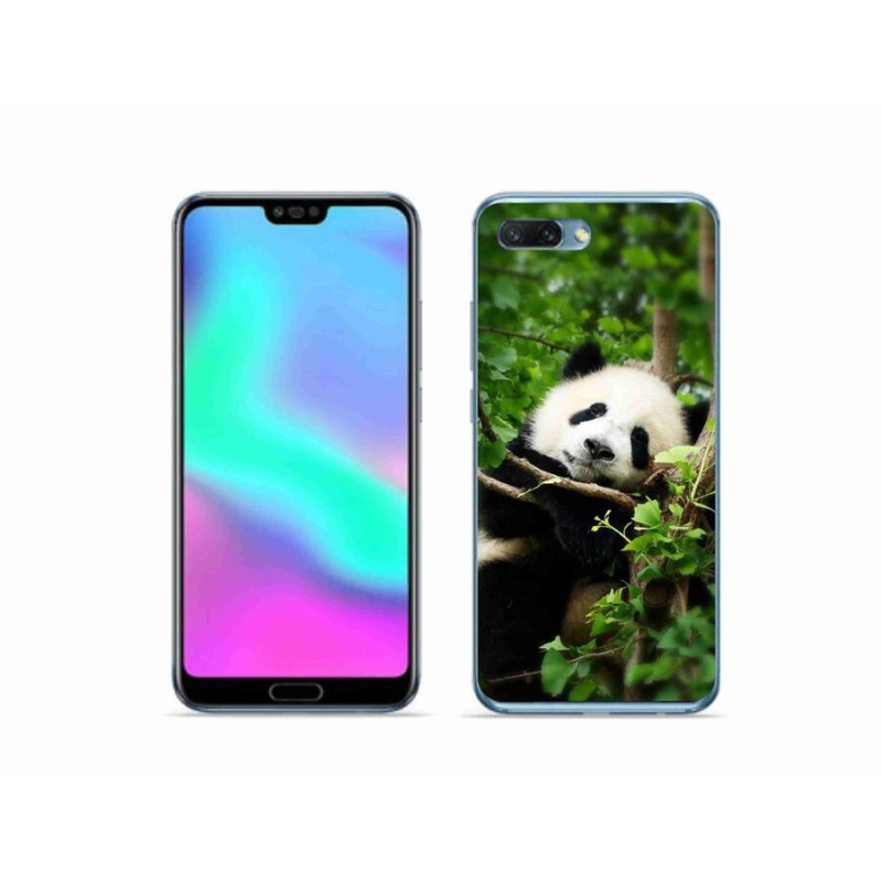 Gélový kryt mmCase na mobil Honor 10 - panda