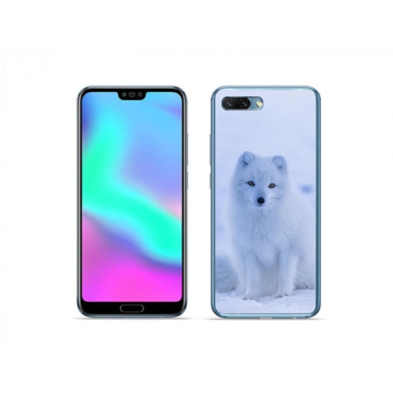 Gélový kryt mmCase na mobil Honor 10 - polárna líška