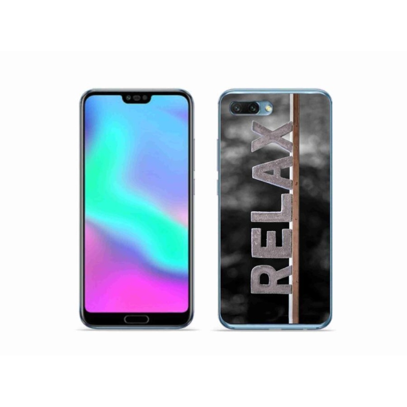 Gélový kryt mmCase na mobil Honor 10 - relax 1