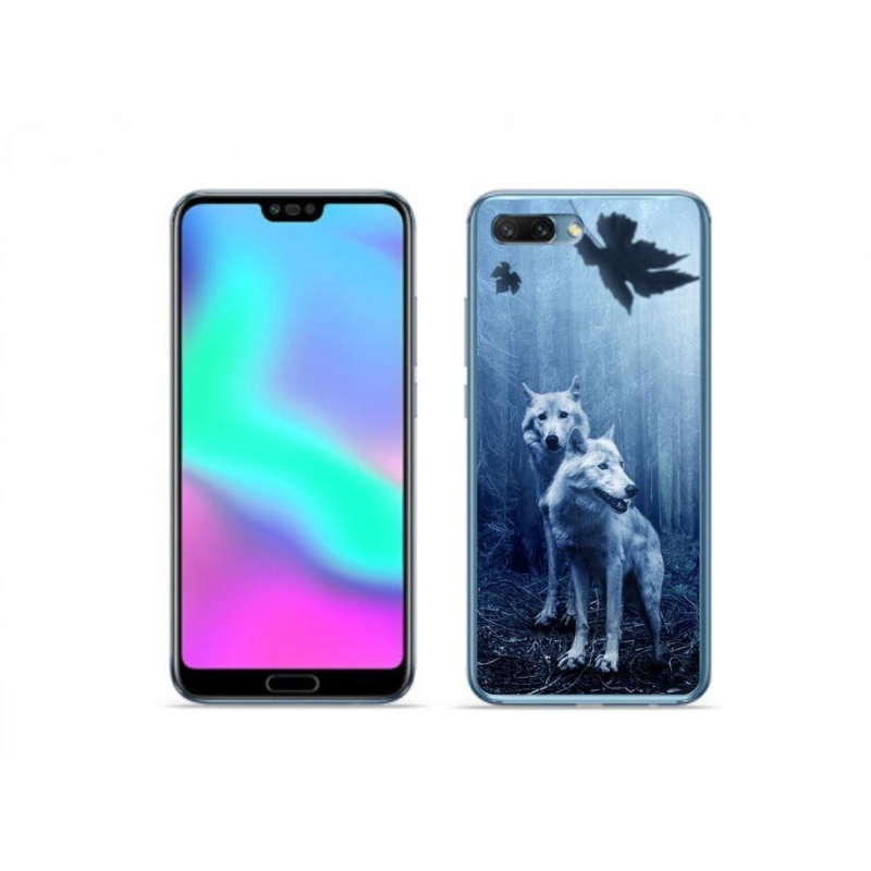 Gélový kryt mmCase na mobil Honor 10 - vlci v lese