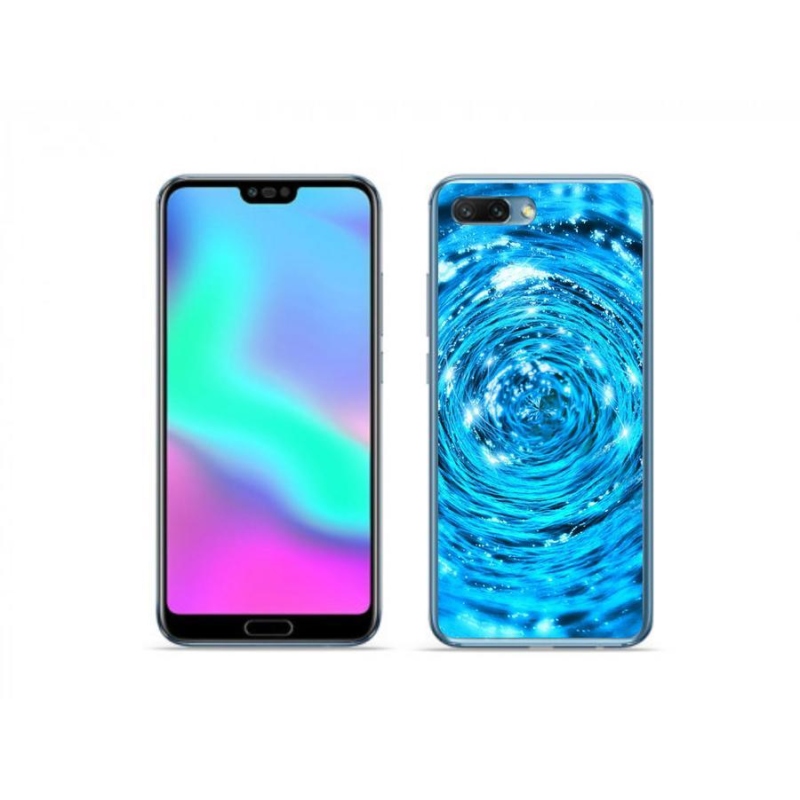 Gélový kryt mmCase na mobil Honor 10 - vodný vír