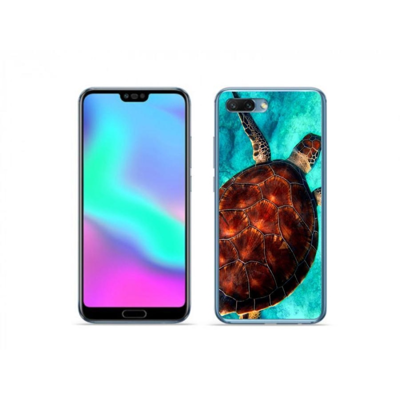 Gélový kryt mmCase na mobil Honor 10 - korytnačka