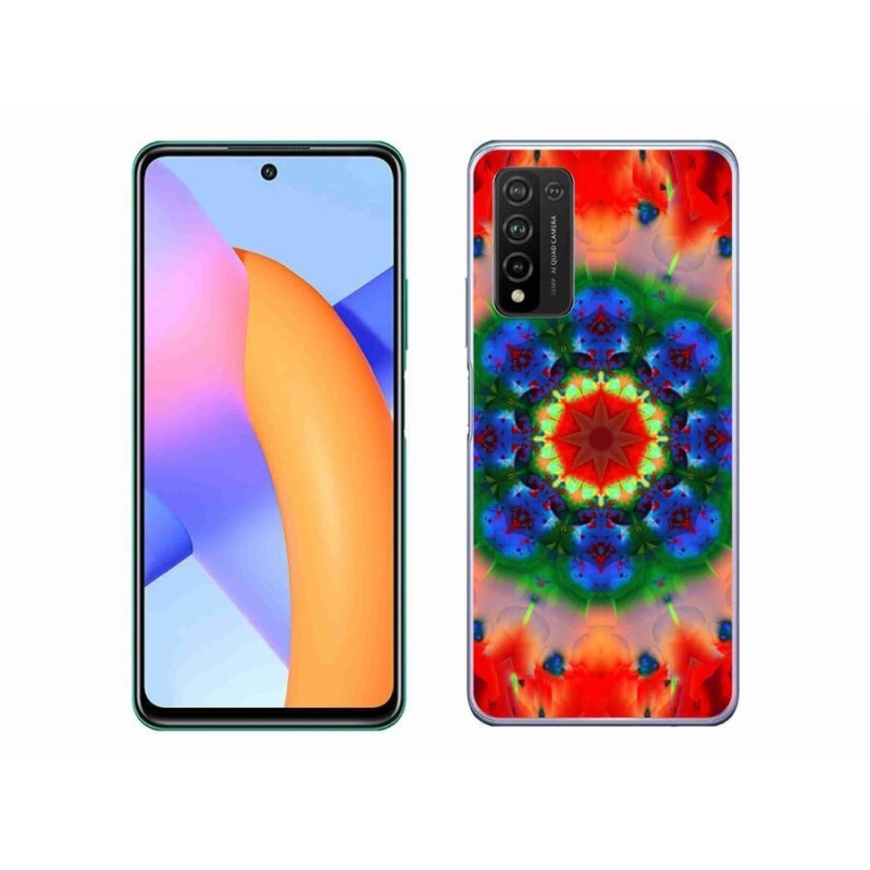 Gélový kryt mmCase na mobil Honor 10X Lite - abstrakt 5