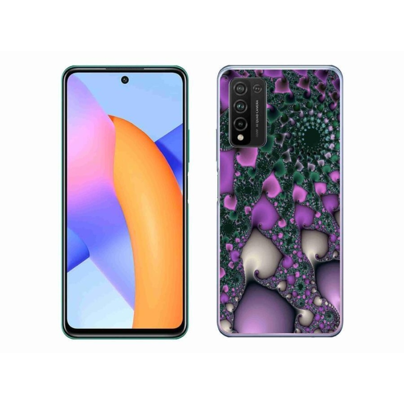 Gélový kryt mmCase na mobil Honor 10X Lite - abstrakt 7