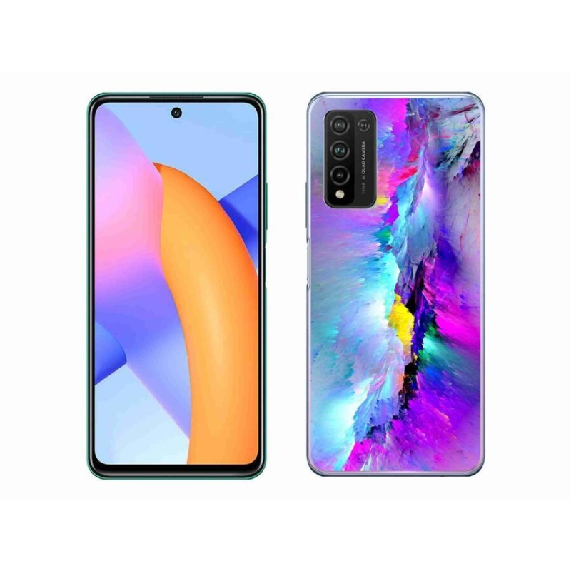 Gélový kryt mmCase na mobil Honor 10X Lite - abstrakt