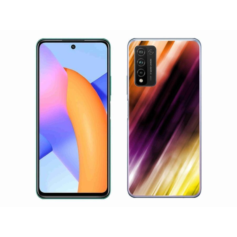 Gélový kryt mmCase na mobil Honor 10X Lite - abstraktné vzor 5