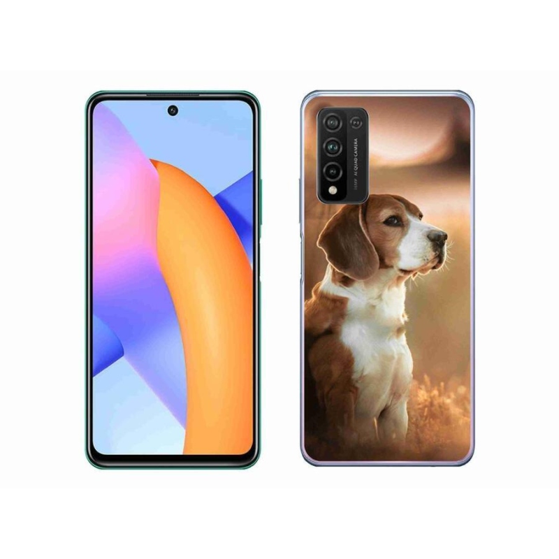 Gélový kryt mmCase na mobil Honor 10X Lite - bígl