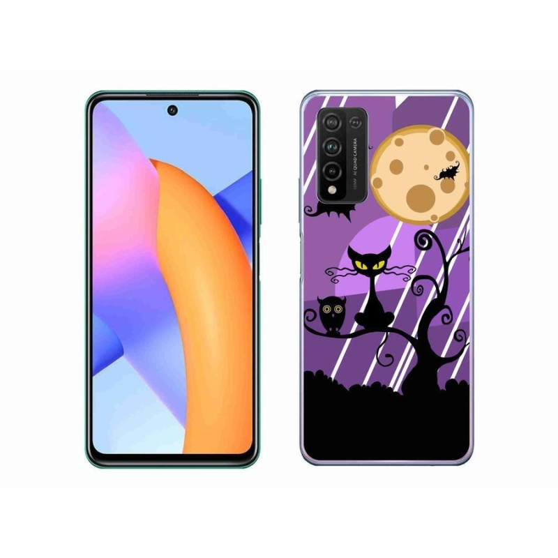 Gélový kryt mmCase na mobil Honor 10X Lite - halloween