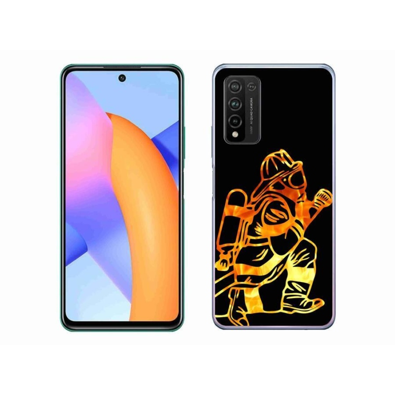 Gélový kryt mmCase na mobil Honor 10X Lite - hasič 1