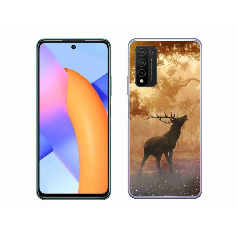 Gélový kryt mmCase na mobil Honor 10X Lite - jeleň v ruji