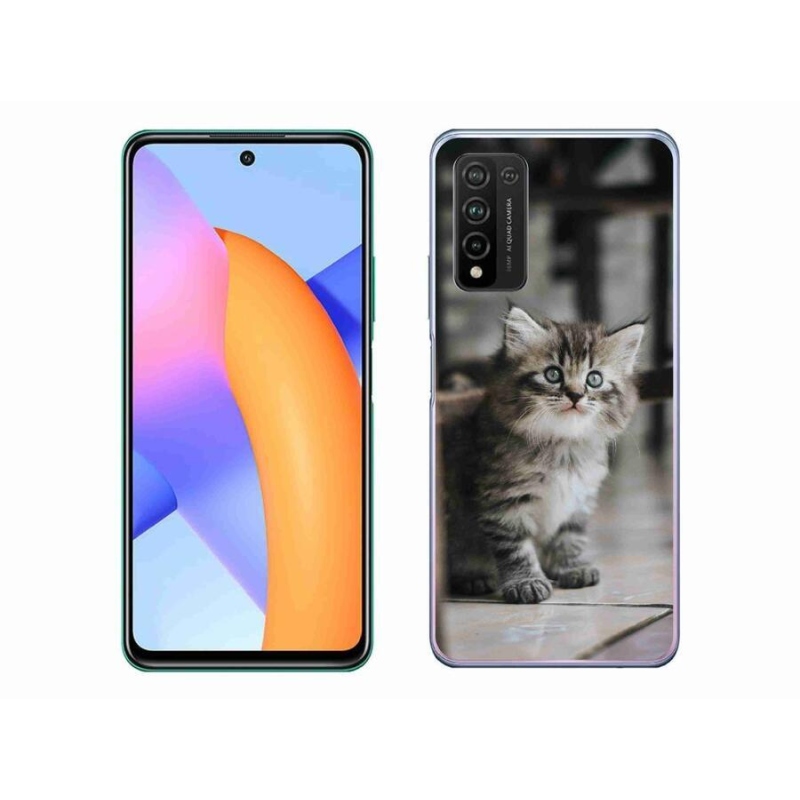 Gélový kryt mmCase na mobil Honor 10X Lite - mačiatko