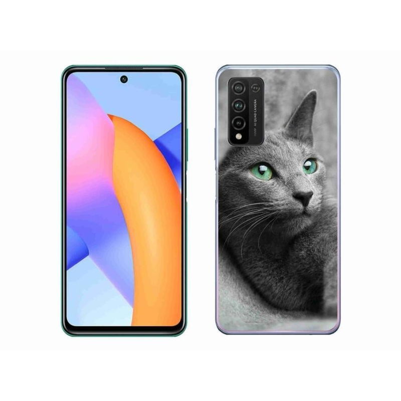 Gélový kryt mmCase na mobil Honor 10X Lite - mačka 2