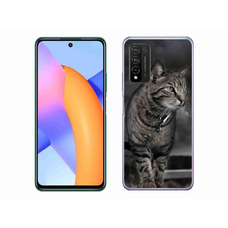 Gélový kryt mmCase na mobil Honor 10X Lite - mačka