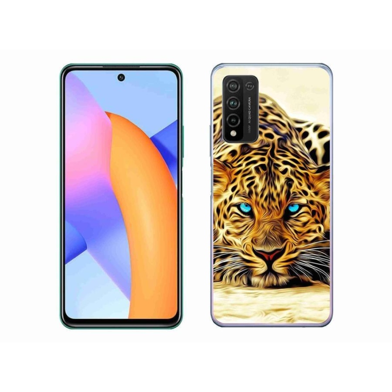 Gélový kryt mmCase na mobil Honor 10X Lite - kreslený tiger