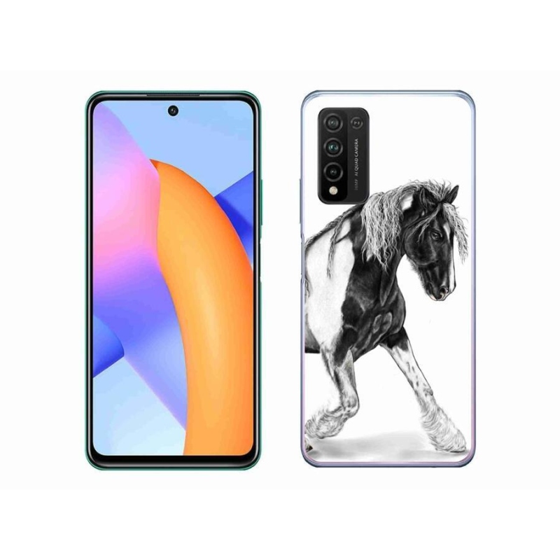 Gélový kryt mmCase na mobil Honor 10X Lite - kôň