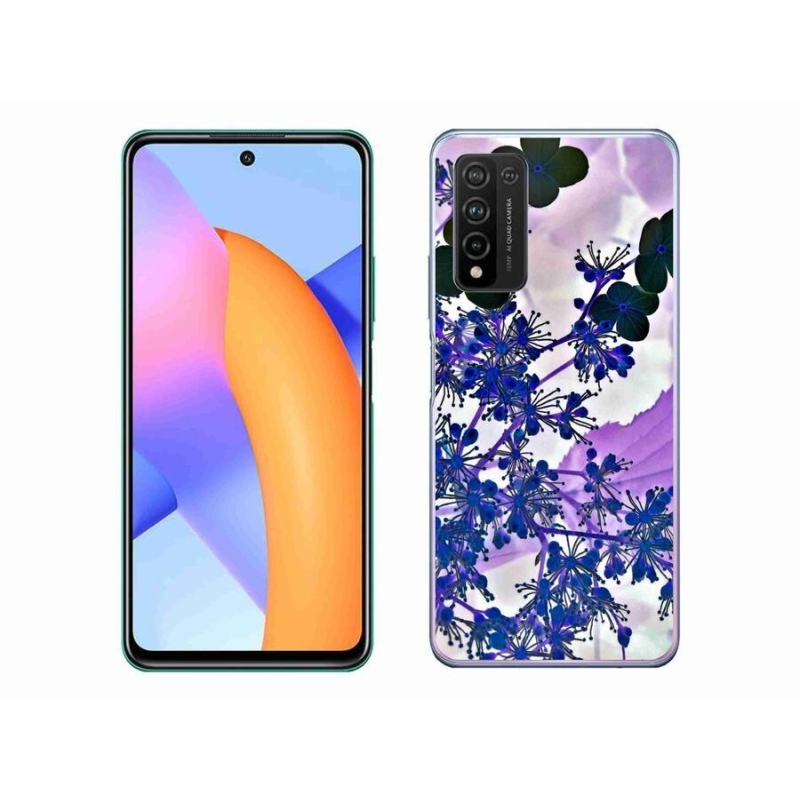 Gélový kryt mmCase na mobil Honor 10X Lite - kvet hortenzie