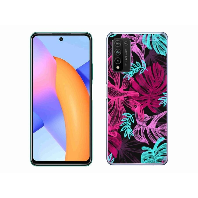 Gélový kryt mmCase na mobil Honor 10X Lite - kvety 1