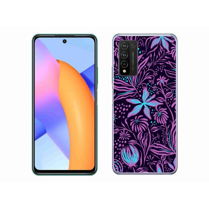 Gélový kryt mmCase na mobil Honor 10X Lite - kvety 2