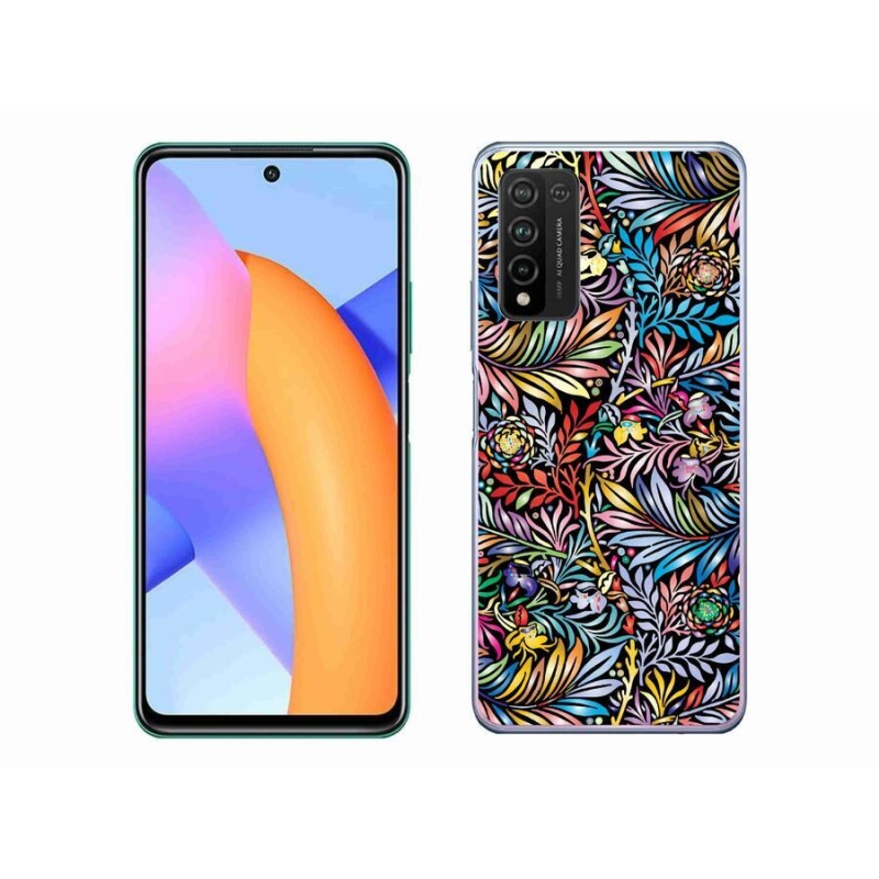 Gélový kryt mmCase na mobil Honor 10X Lite - kvety 5