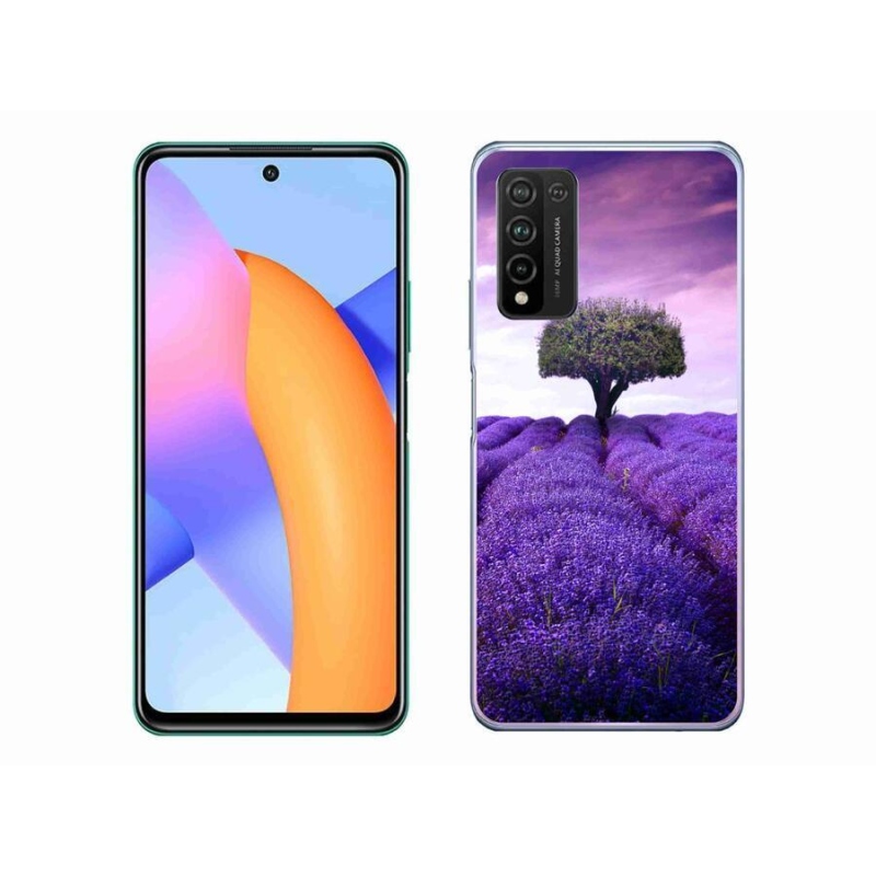 Gélový kryt mmCase na mobil Honor 10X Lite - levanduľová lúka