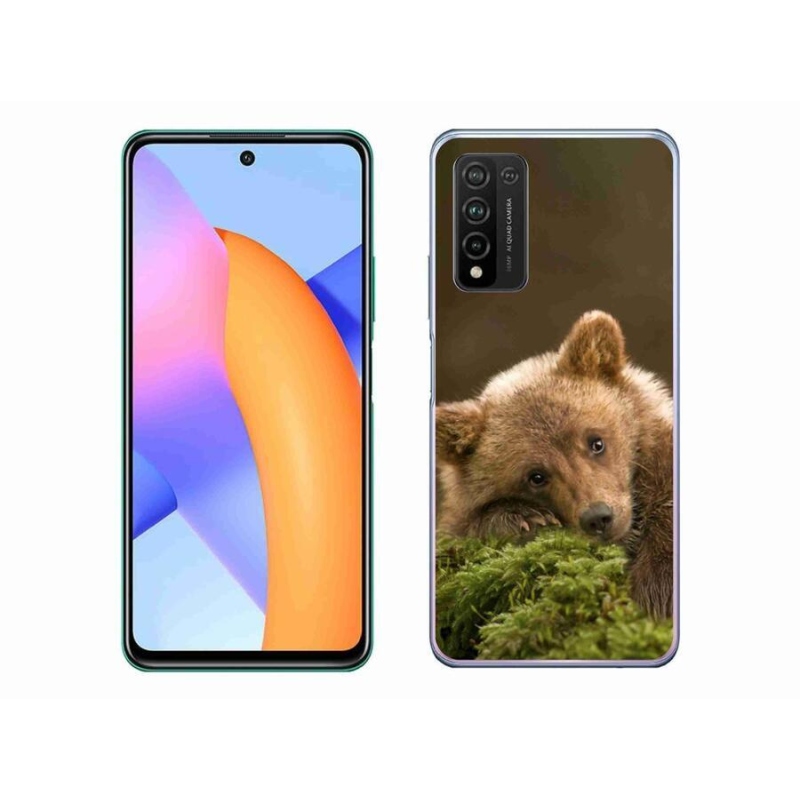 Gélový kryt mmCase na mobil Honor 10X Lite - medveď