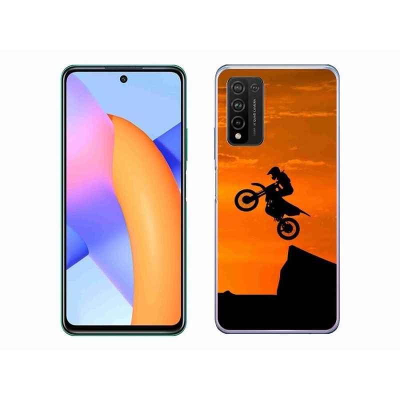 Gélový kryt mmCase na mobil Honor 10X Lite - motocross