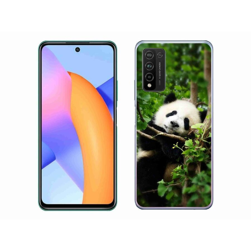 Gélový kryt mmCase na mobil Honor 10X Lite - panda