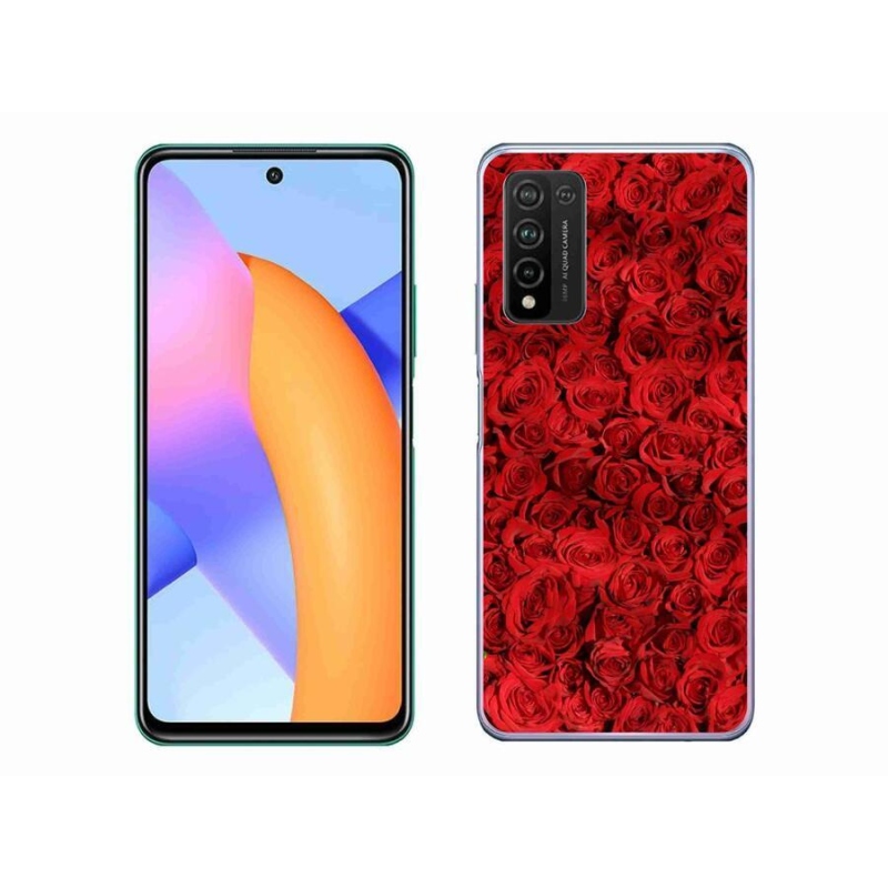 Gélový kryt mmCase na mobil Honor 10X Lite - ruža