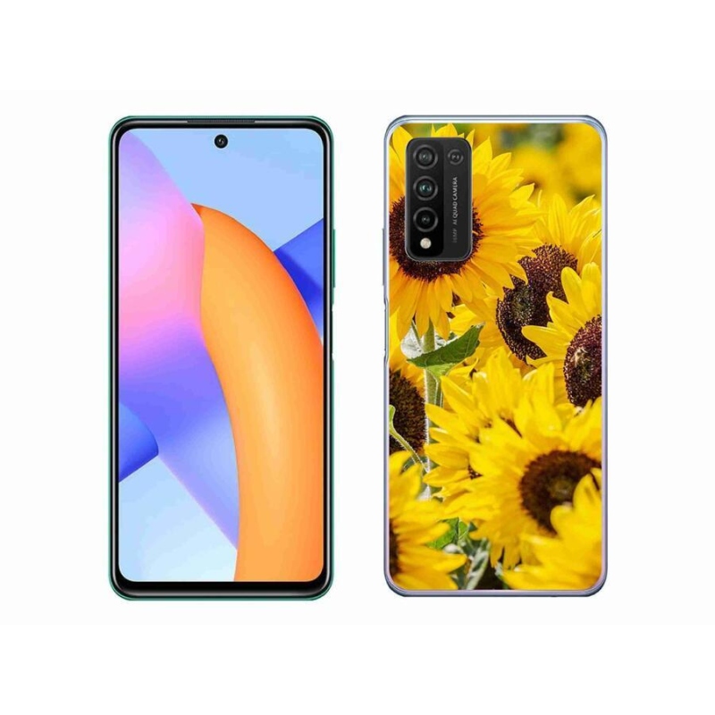 Gélový kryt mmCase na mobil Honor 10X Lite - slnečnica