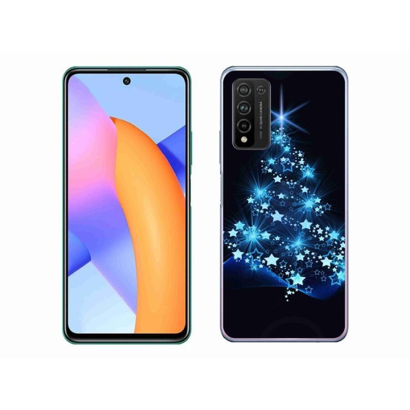 Gélový kryt mmCase na mobil Honor 10X Lite - vianočný stromček