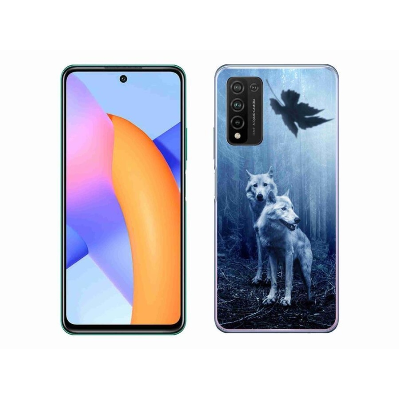 Gélový kryt mmCase na mobil Honor 10X Lite - vlci v lese