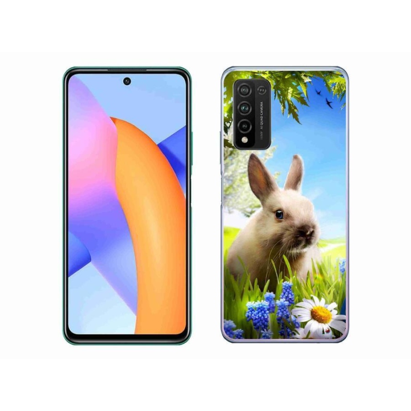 Gélový kryt mmCase na mobil Honor 10X Lite - zajačik