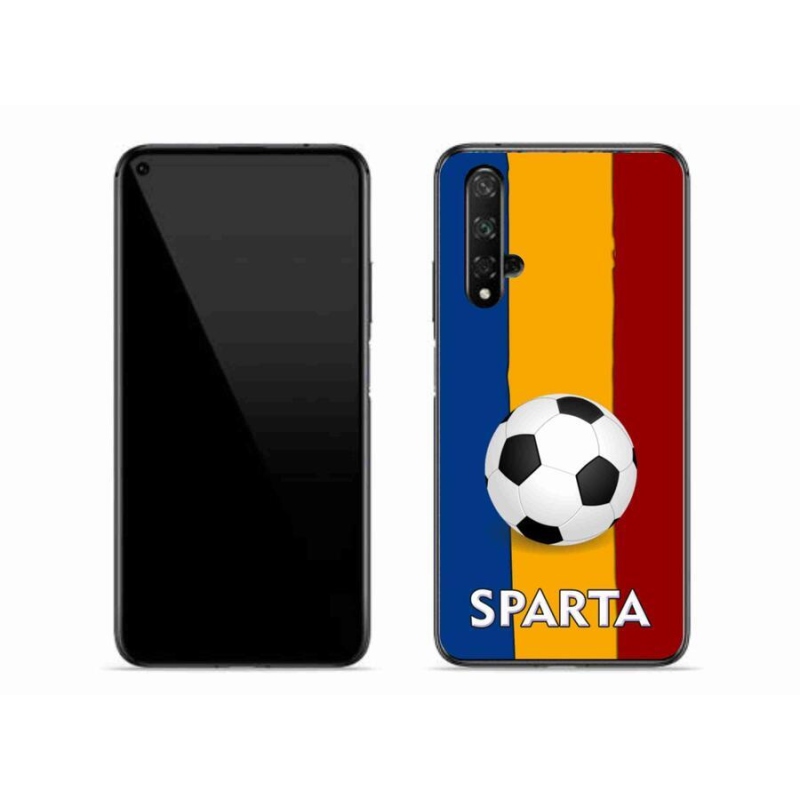 Gélový kryt mmCase na mobil Honor 20 - futbal 1