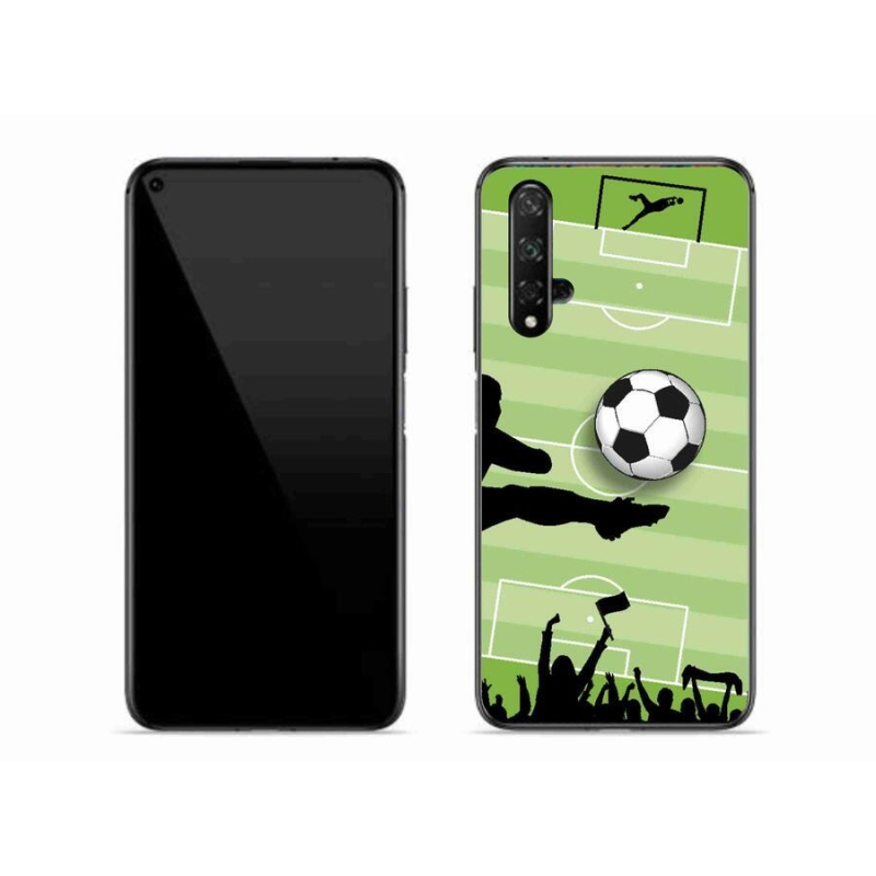 Gélový kryt mmCase na mobil Honor 20 - futbal 3