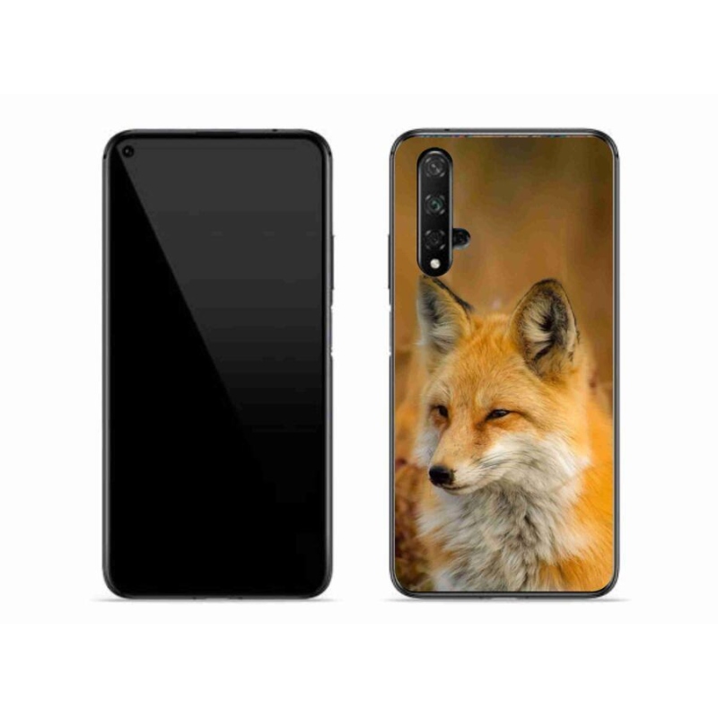 Gélový kryt mmCase na mobil Honor 20 - líška