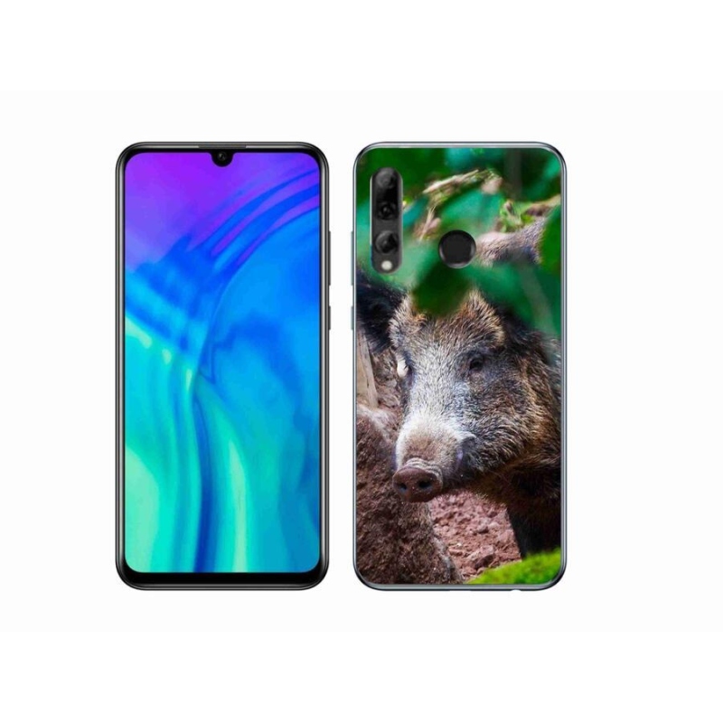 Gélový kryt mmCase na mobil Honor 20 Lite - divoké prasa