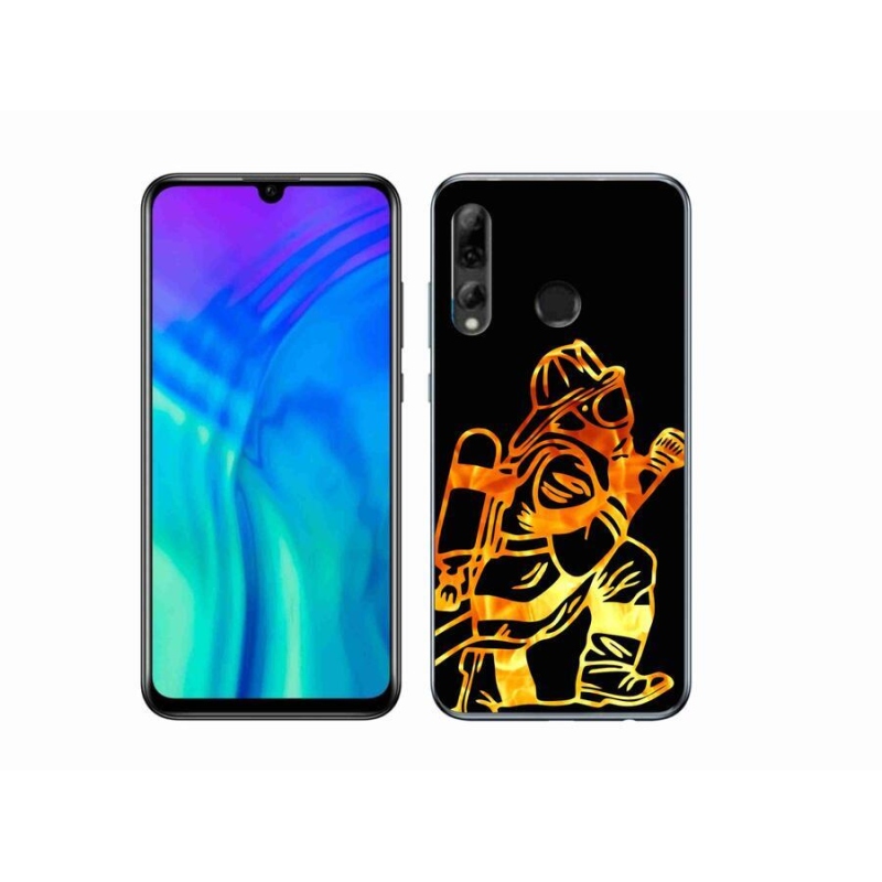 Gélový kryt mmCase na mobil Honor 20 Lite - hasič 1