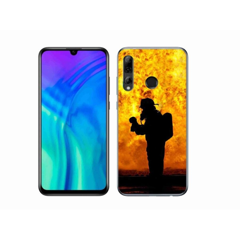 Gélový kryt mmCase na mobil Honor 20 Lite - hasič