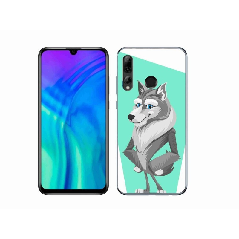 Gélový kryt mmCase na mobil Honor 20 Lite - kreslený vlk