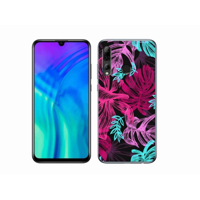 Gélový kryt mmCase na mobil Honor 20 Lite - kvety 1