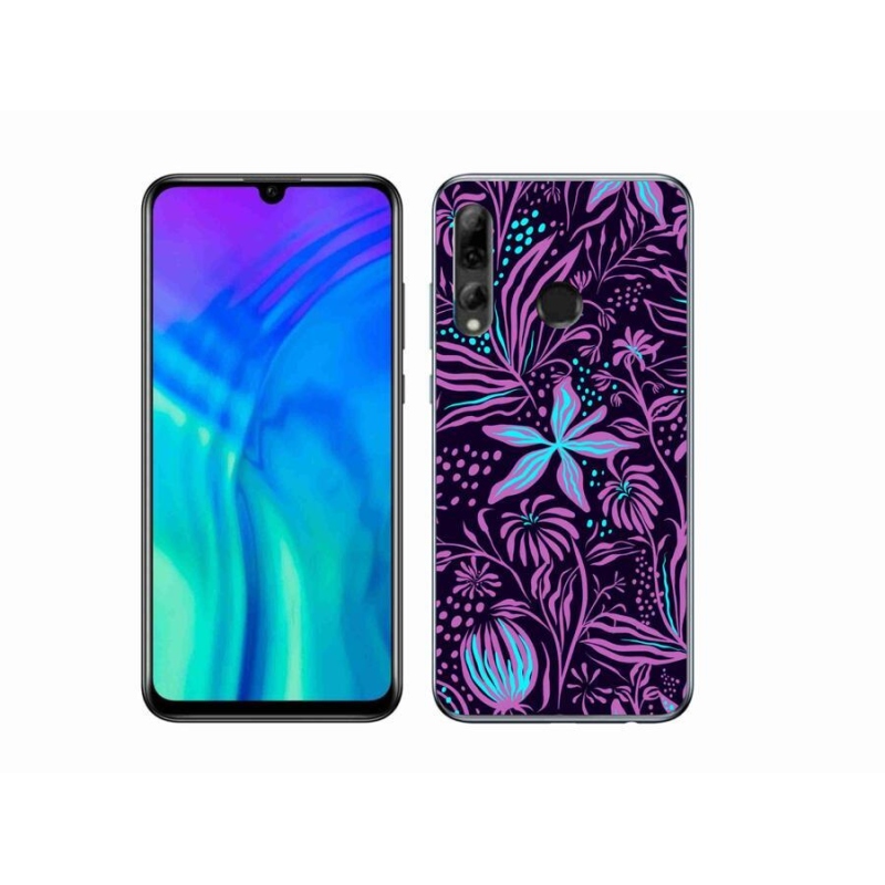 Gélový kryt mmCase na mobil Honor 20 Lite - kvety 2