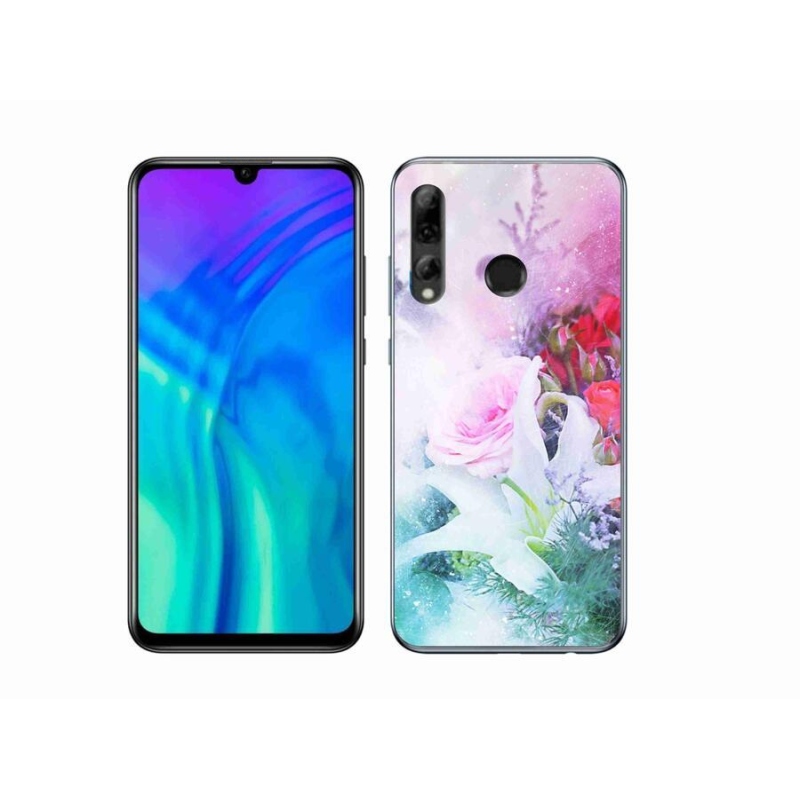 Gélový kryt mmCase na mobil Honor 20 Lite - kvety 4