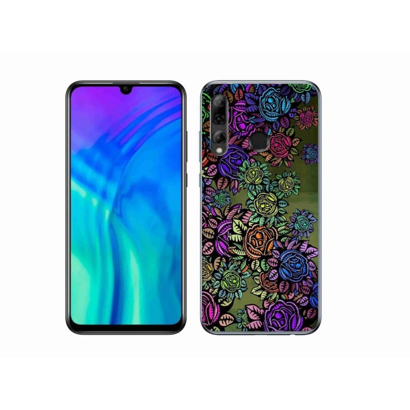 Gélový kryt mmCase na mobil Honor 20 Lite - kvety 6