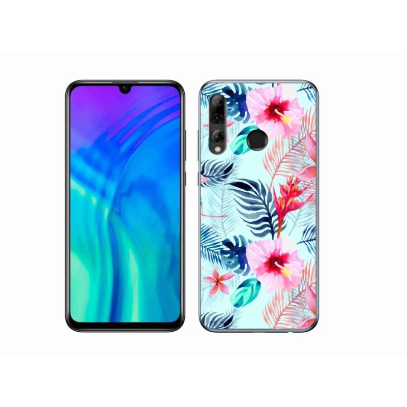 Gélový kryt mmCase na mobil Honor 20 Lite - kvety