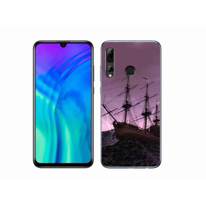 Gélový kryt mmCase na mobil Honor 20 Lite - loď v búrke