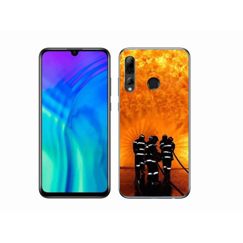 Gélový kryt mmCase na mobil Honor 20 Lite - požiar