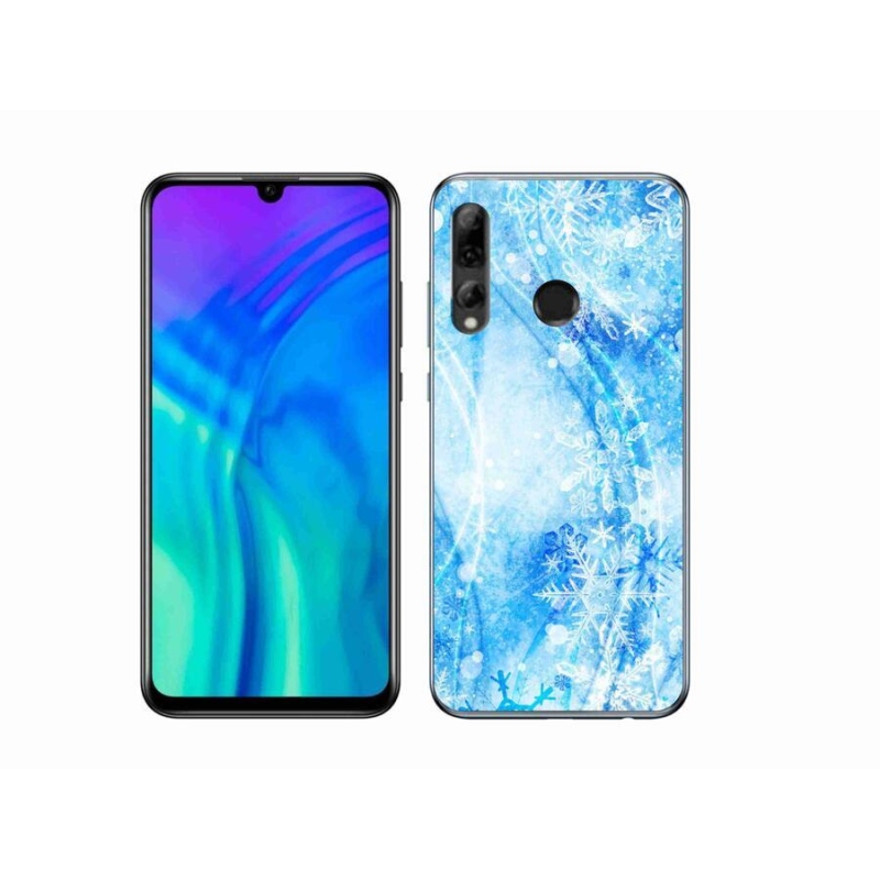 Gélový kryt mmCase na mobil Honor 20 Lite - snehové vločky