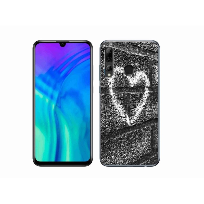 Gélový kryt mmCase na mobil Honor 20 Lite - srdce na stene