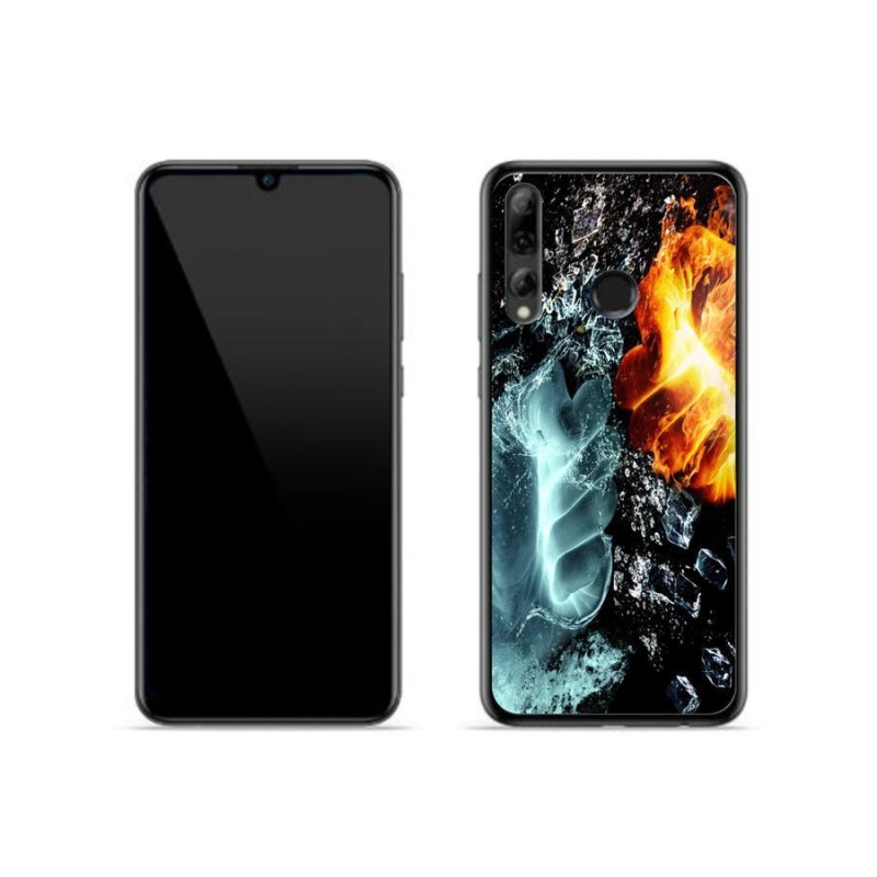 Gélový kryt mmCase na mobil Honor 20 Lite - voda a oheň